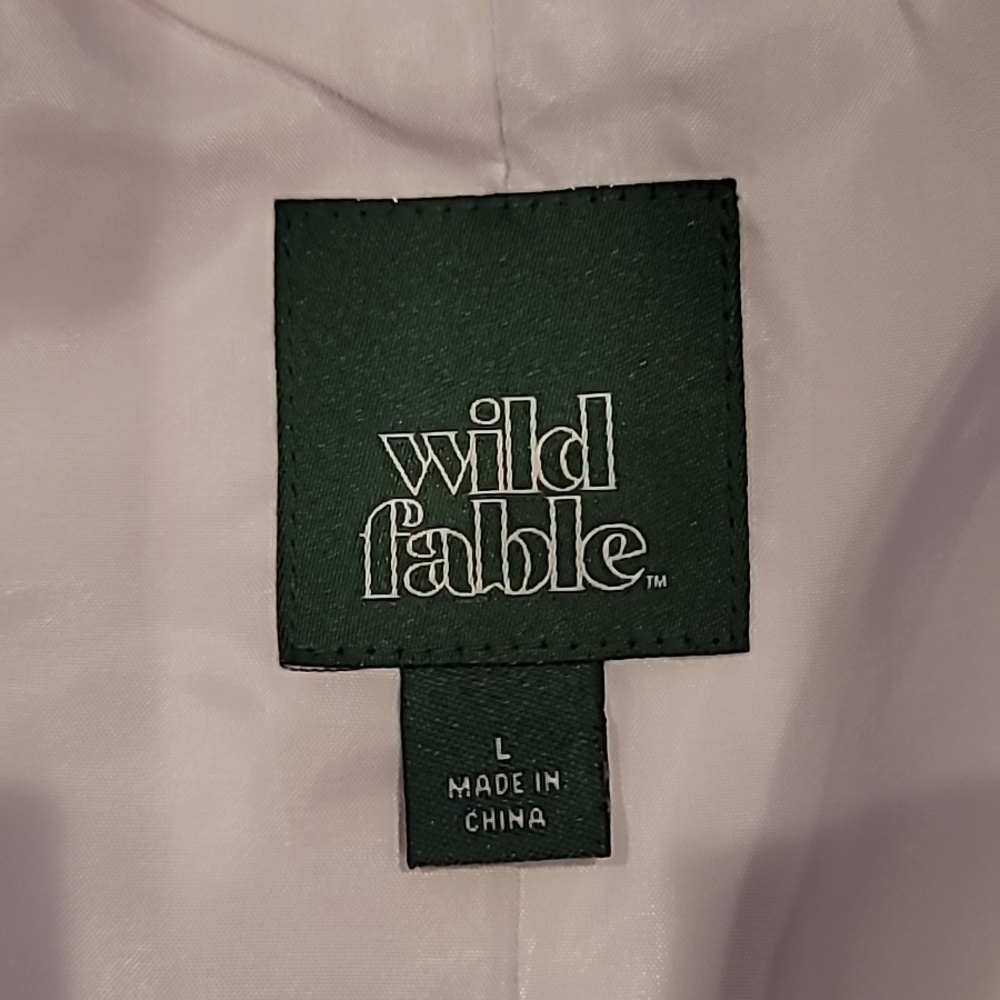 wild fable Single-Button Long Blazer Pastel Lilac Large - Picture 10 of 15